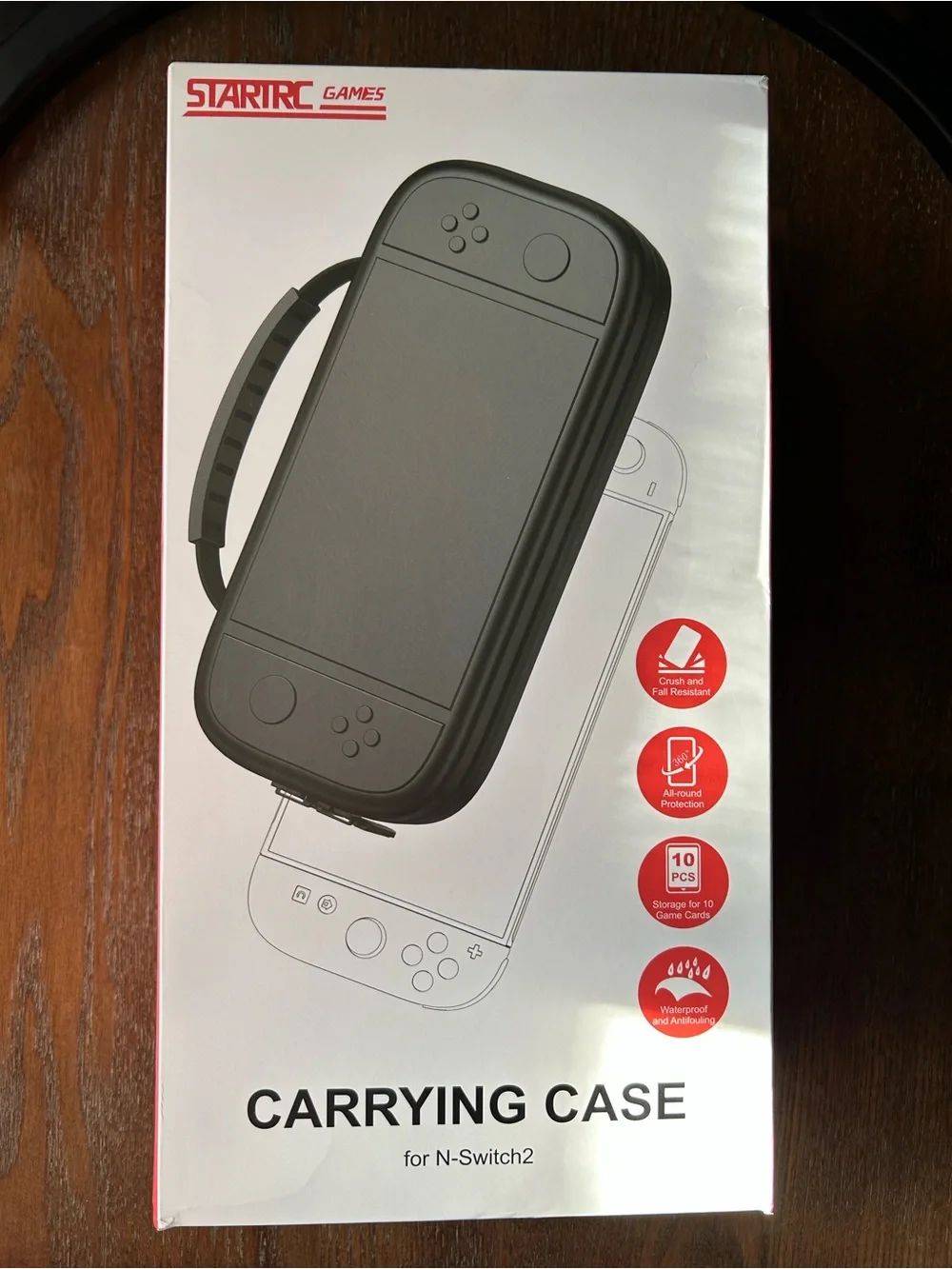Black Carrying Case for N-Switch2